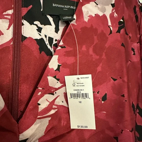 Banana Republic Factory Silky Column Midi Dress - 12 - Picture 5 of 6